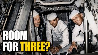 How Much Room Did Three Astronauts Have Inside the Command Module