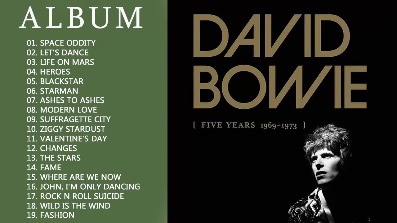 David Bowie Greatest Hits || Best Songs Of David Bowie - YouTube