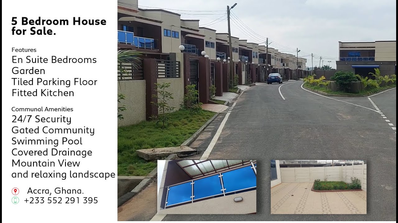 5 Bedroom House for Sale, Accra Ghana.