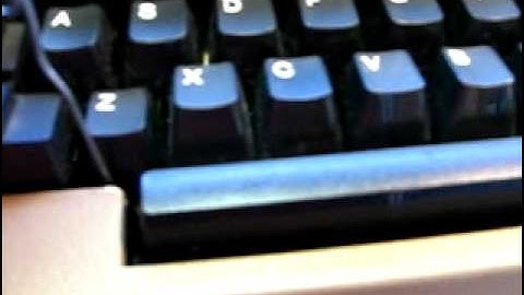 IBM Selectric lll keyboard repair