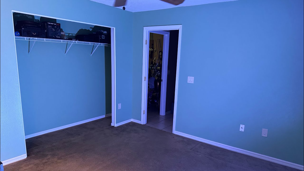 Part 2 Hobby Room Build…Paint job completed