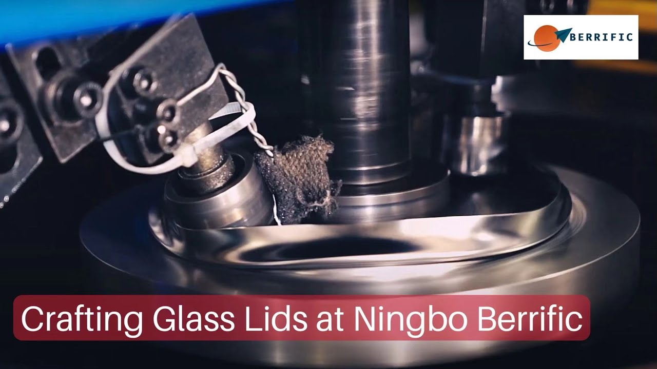 🔥CuttingEdge Tech Crafting Glass Lids at Ningbo Berrific YouTube