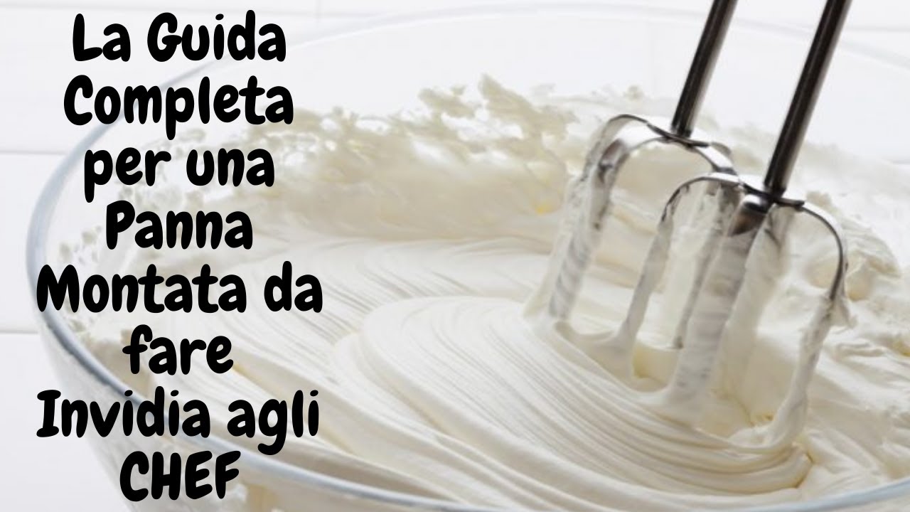 COME MONTARE LA PANNA IN MODO PERFETTO Trucchi e Consigli