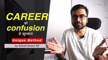How to Choose a Career during Graduation | Best and Unique Method by Sohail Sir