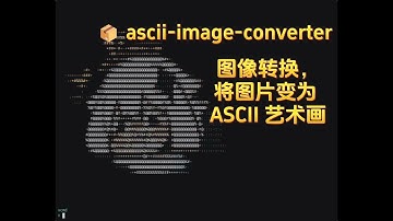 x-cmd | pkg 📦 (zh) ascii-image-converter(1): 图像转换，将图片变为 ASCII 艺术画