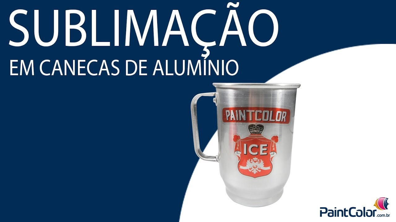 Sublimação em Caneca de alumínio