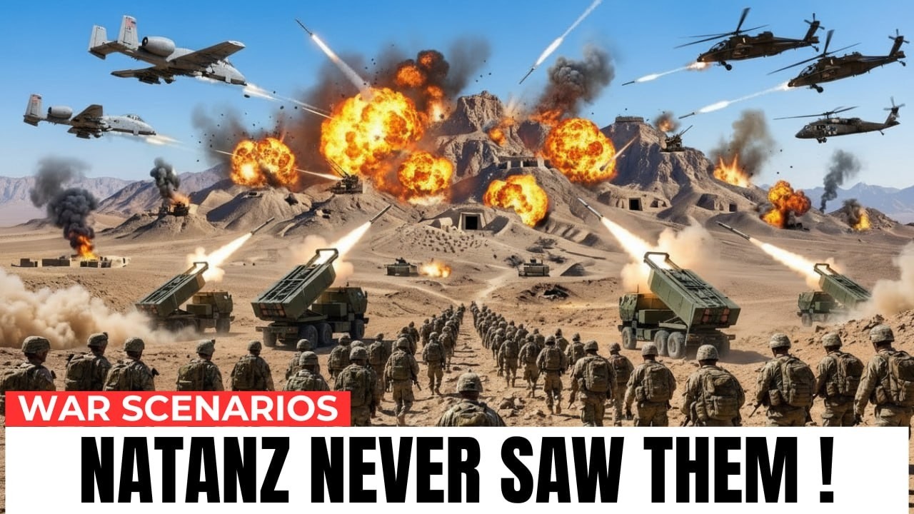 US Army Rangers STORM Natanz: 80 Operators Neutralize Iranian ...
