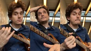 John Mayer Gives Blues Guitar Lessons to his fans | Instagram Live Stream -14 January 2019