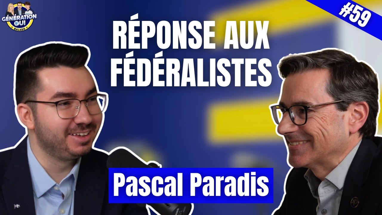 Le plan du Parti Québécois pour faire du Québec un pays / Entrevue avec Pascal Paradis