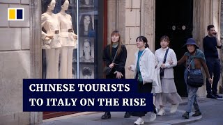 Chinese visitors flock back to Italy since easing of Covid restrictions