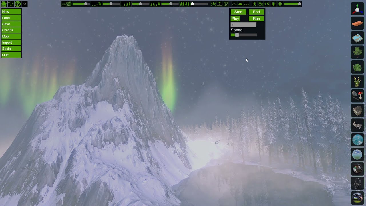 Flow Scape | Snow Mountain | HR Production