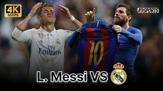 Magic at the Bernabéu: Messi's Brilliance in Barcelona vs. Real Madrid 3-2! 4K 60FPS