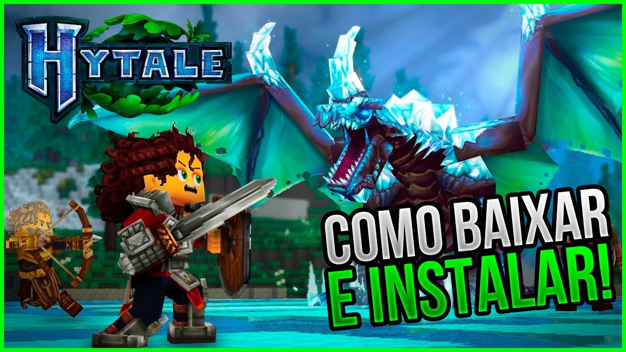 😱 COMO BAIXAR E INSTALAR HYTALE EM PORTUGUÊS BRASILEIRO EM 2026! (Guia Completo!)