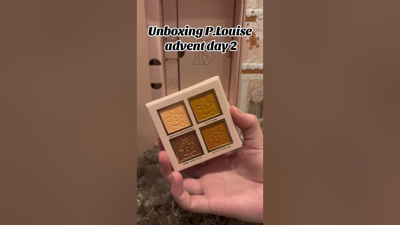 UNBOXING THE PLOUISE ADVENT CALENDAR DAY 2, PLOUISE MAKEUP ADVENT YouTube