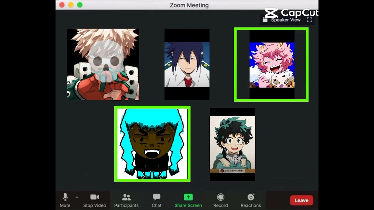 Me having a voice chat with mha and tanjiro 