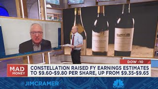 We're not afraid to buy back stock, says Constellation Brands CEO Bill Newlands