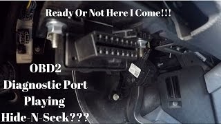 How to find OBD2 Diagnostic Port in ANY CAR