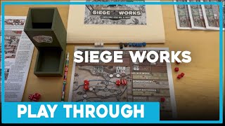 Playthrough | Siege Works | Solo Wargame | The Players' Aid