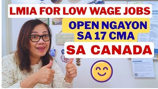 PWEDE MAG-APPLY SA LOW WAGE JOBS SA 17 METROPOLITAN AREAS NG CANADA NGAYON#canada 