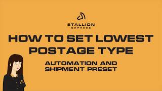 Lowest Postage Type Preset