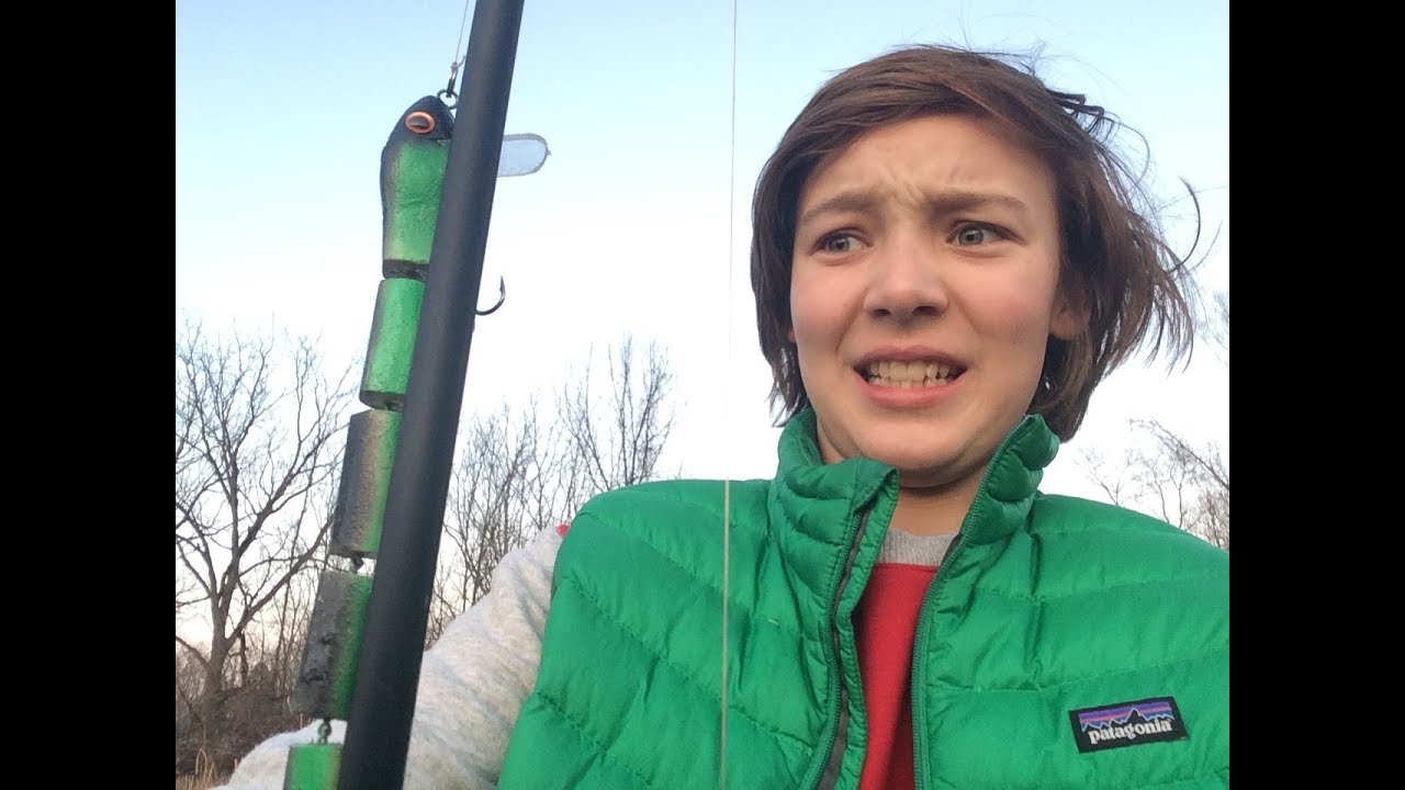 13 Year Old Attempts Jointed Snake Fishing Lure Inspierd By Marling