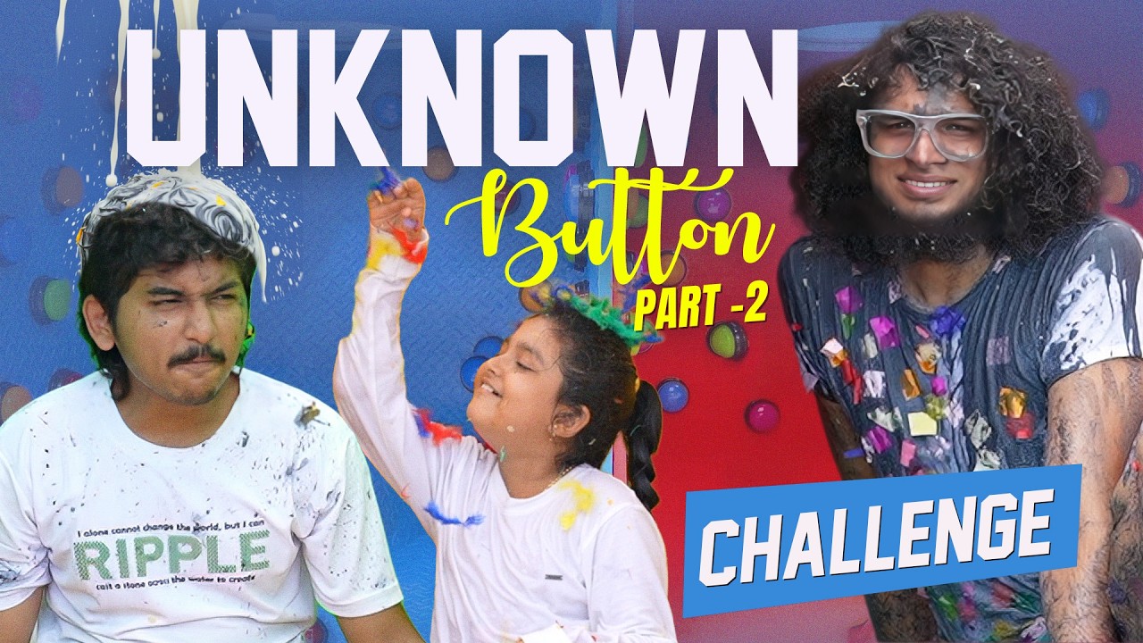 Uknown Button challenge part 2 | Mudiyan | Keshu | Paaru