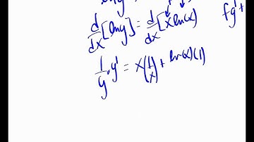 Logarithmic Differentiation with Function Exponents