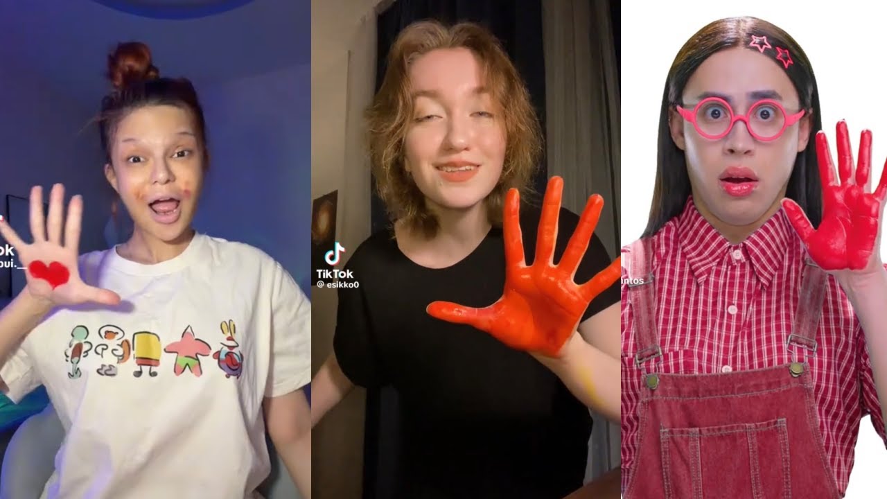 AKA! KIRO! AKA! SHIRO! AO! KIRO! Color Mixing Tiktok challenge | VIRAL TREND!