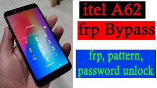 itel A62 frp bypass, google account remove, frp unlock