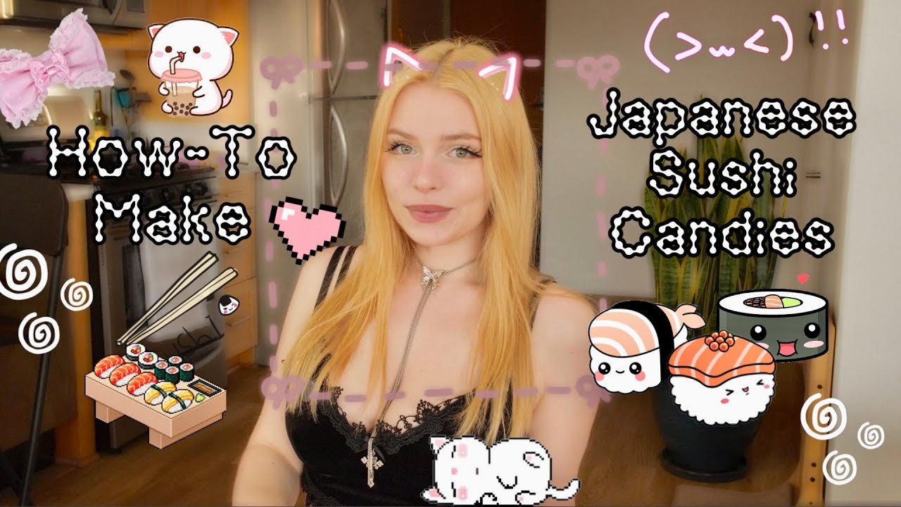 Trying Japanese Candy Sushi Kit 🍣 | Triss Trying Things