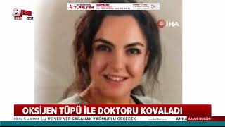 Doktora Oksijen Tüpü İle Saldırdı! / A Haber | A Haber screenshot 5