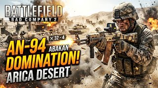 #battlefield Bad company 2 | An-94 Abakan Assault Rifle Domination In Arica Desert | #gameplay 