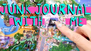 Junk Journal With Me (Disney edition!) #junkjournaljanuary