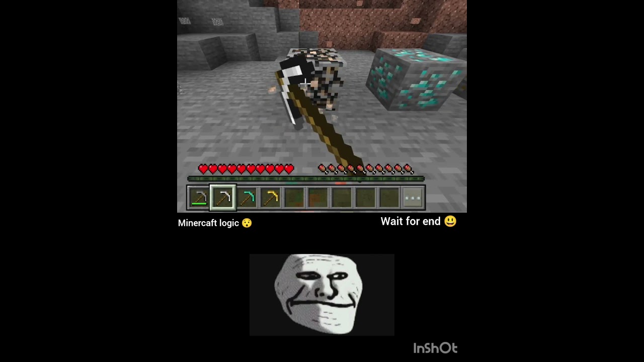 Minercaft logic 😯 