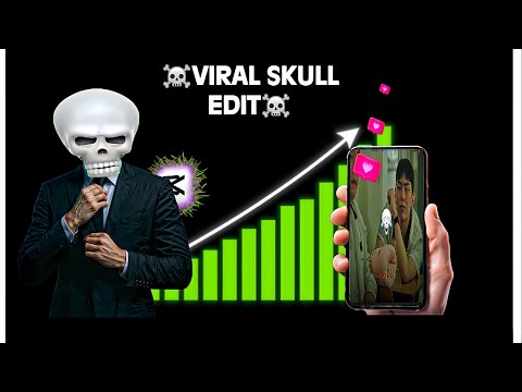 💀HOW TO MAKE SKULL EDIT LIKE ME || Capcut tutorial || #tutorialyoutube