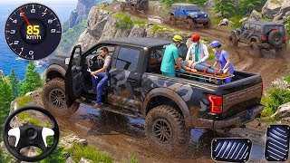 SUV Jeep Driving Simulator 3D Gameplay | Extreme 4x4 Offroad Challenge Android screenshot 3