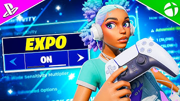 Trying the BEST EXPONENTIAL Settings & Sensitivity in Fortnite Chapter 6..