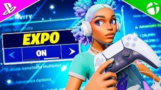Trying The Best Exponential Settings & Sensitivity In Fortnite Chapter 6..