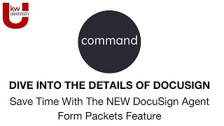 Save Time With The NEW DocuSign Agent Form Packets Feature | Dive Into the Details of DocuSign