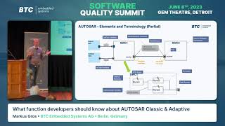 Software Quality Summit Detroit - What function developers should know about AUTOSAR screenshot 3