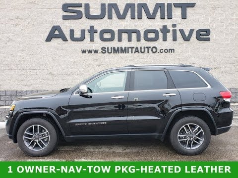 2019 JEEP GRAND CHEROKEE LIMITED TOW PACKAGE WALK AROUND REVIEW 20J78A