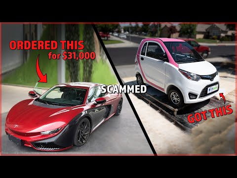 Chinese CAR SCAM EXPOSED  – They STOLE $31,000 and Sent me a PINK GOLF CART.