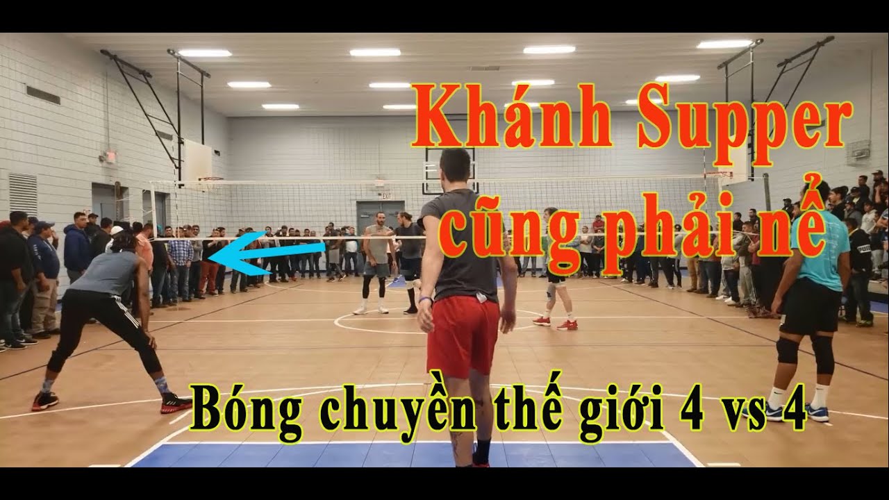 Bóng chuyền độ thế giới 4 vs 4 - Đẳng cấp thế giới -... - youtube