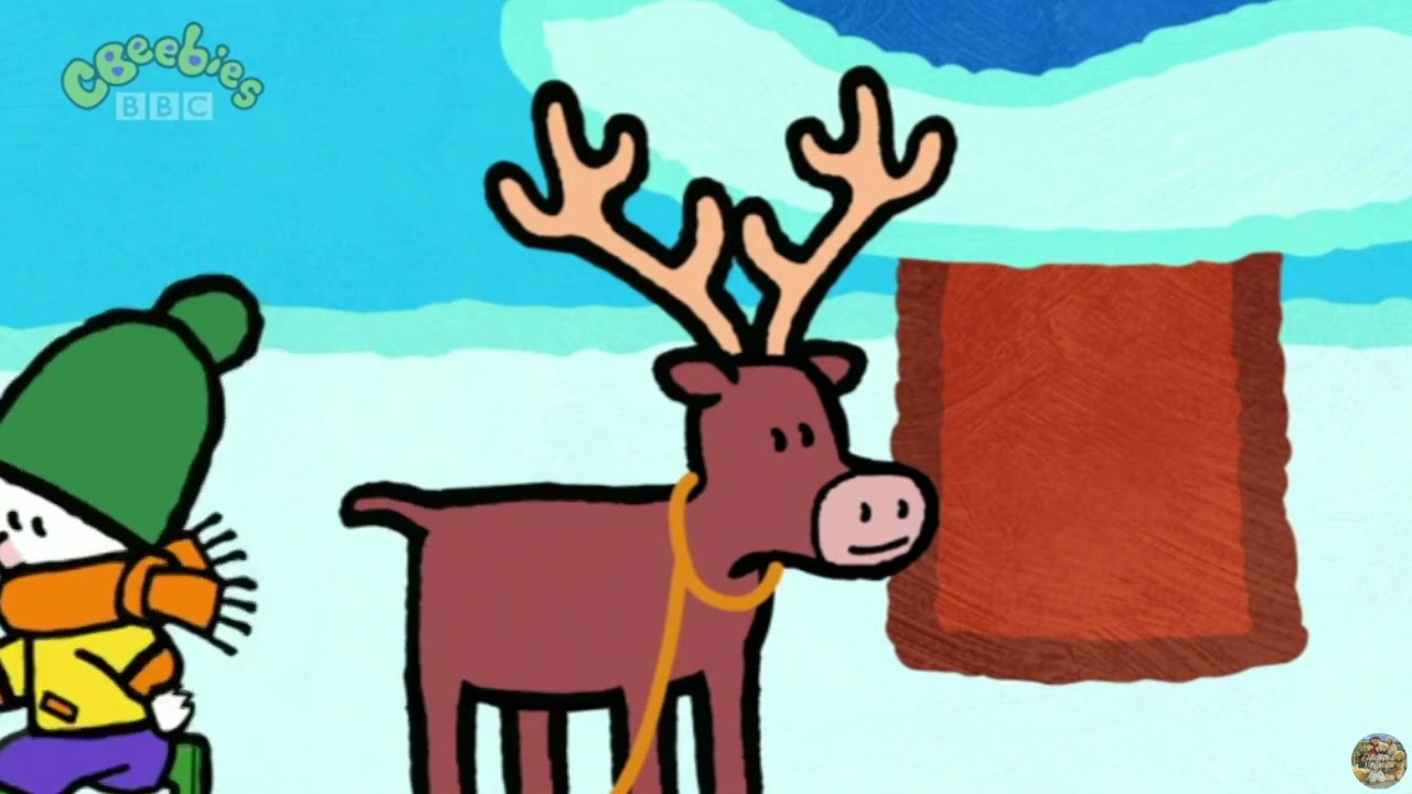 CBeebies | Louie - S03 Episode 53 (Draw Me a Reindeer)