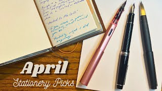 My Top 5 Stationery Favorites for April