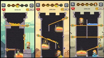 Pin Pull & Hero Game - Level 16/20 - Android Gameplay
