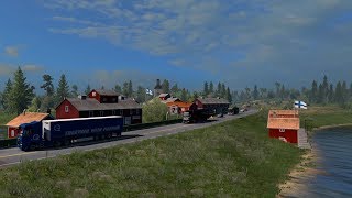 ets2 Driving Through Northern Scandinavia ep22