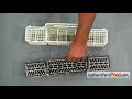 How To: Whirlpool/KitchenAid/Maytag Silverware Basket W10807920