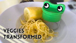 In Hand Review Of Oxo Good Grips Handheld Spiralizer