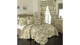 Best bed sheets | Boho King Quilt Set | Southwestern Design Quilted Coverlet with Birds Pattern